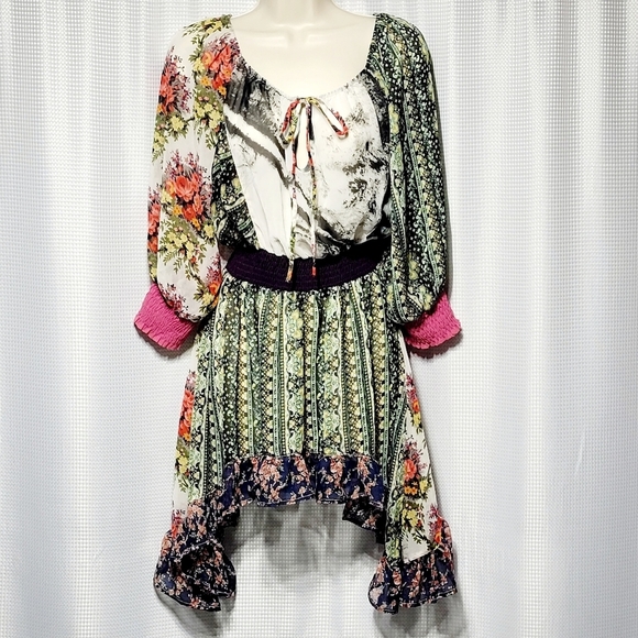 Shop Therapy Whimsi Fairycore Pheasant Dress Women's (S/M) - Picture 1 of 8